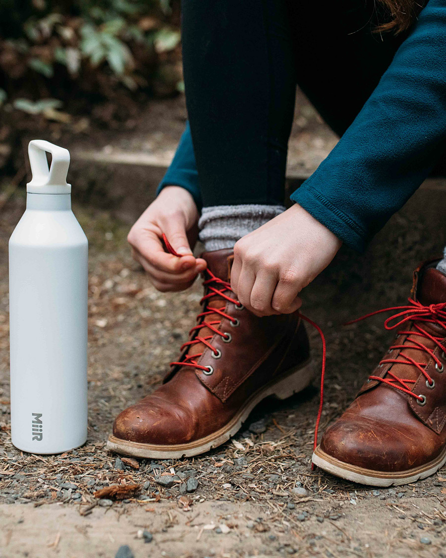 Herr | Active | MiiR | 23oz Narrow Bottle White