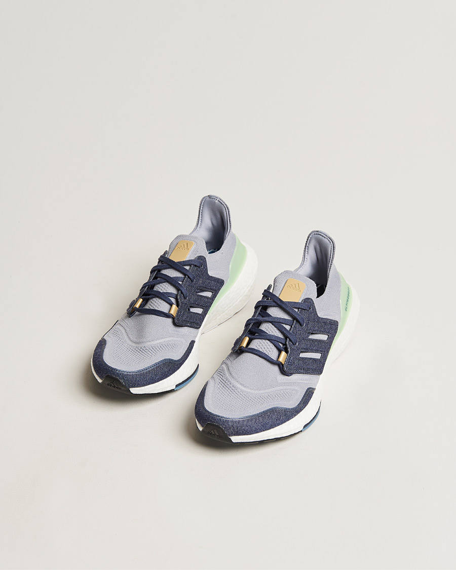 Herre |  | adidas Originals | Ultraboost 22 Sneaker Silver/Lingreen