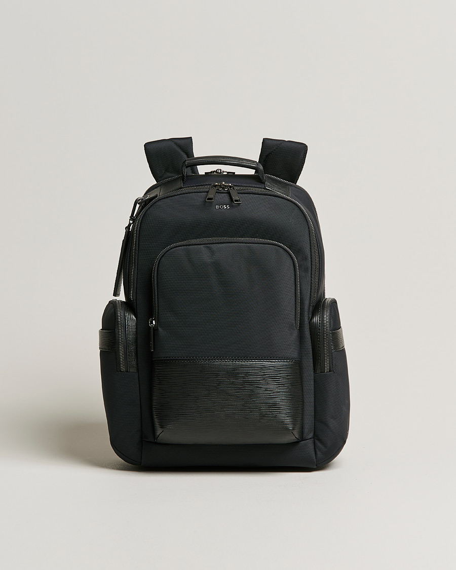Herre | First Class Backpack Black | BOSS BLACK | First Class Backpack Black