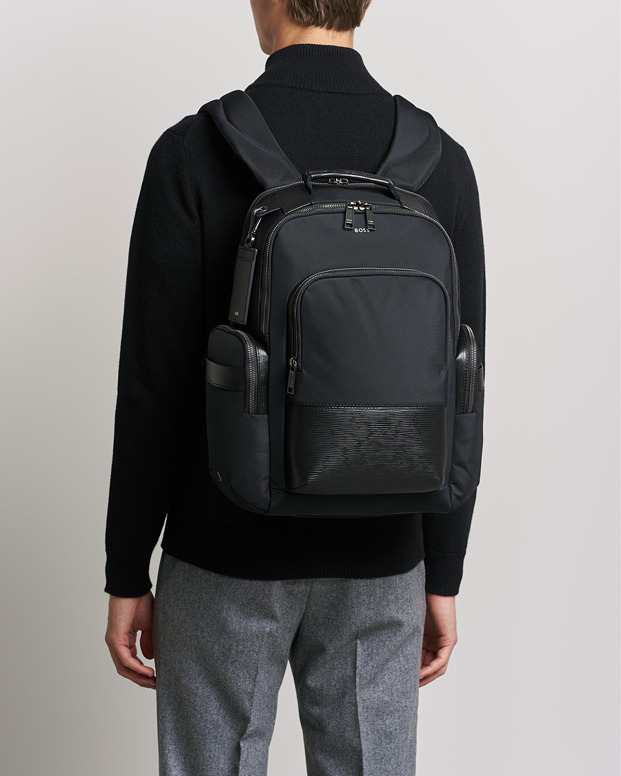 Herre | Ryggsekker | BOSS | First Class Backpack Black