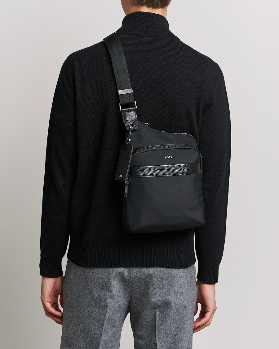 Herre |  | BOSS BLACK | First Class Crossbody Bag Black