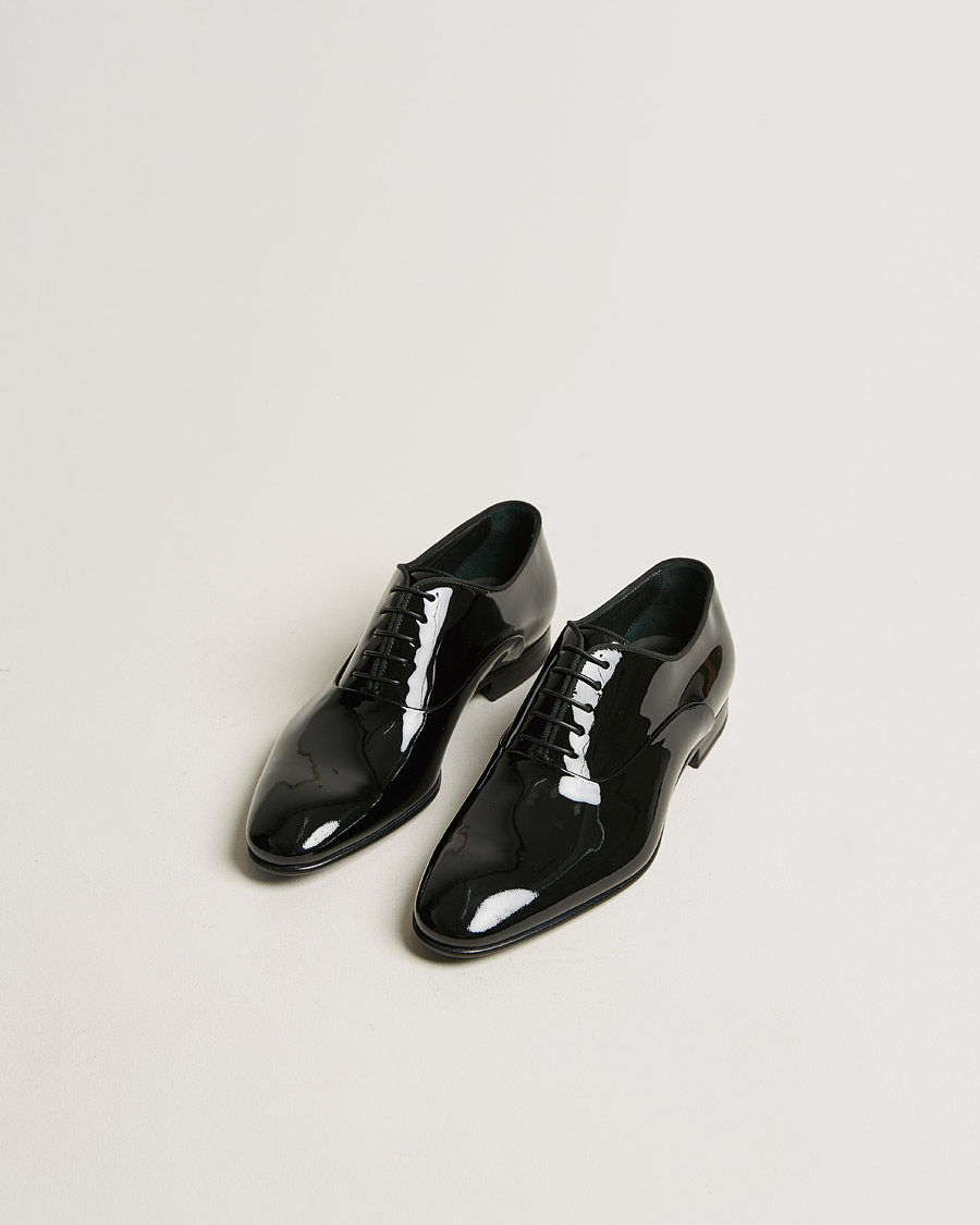 Men | Patent-Leather Shoes | BOSS BLACK | Evening Oxford Shoe Black