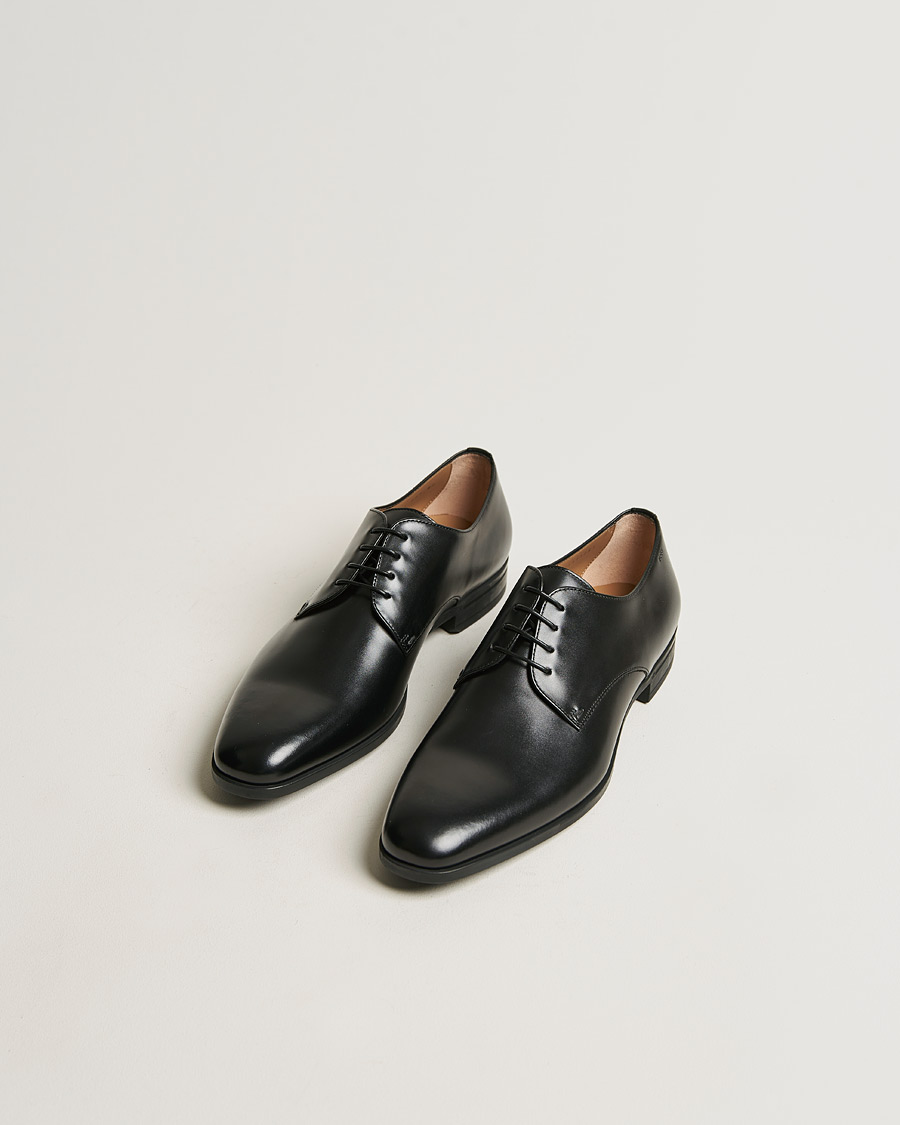 Herre | Business & Beyond | BOSS BLACK | Kensington Leather Derbys Black