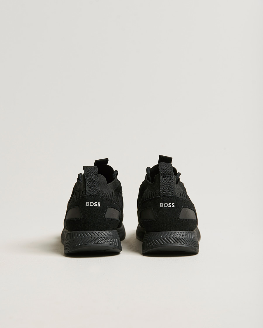 Herre | Titanium Running Sneaker Black | BOSS BLACK | Titanium Running Sneaker Black