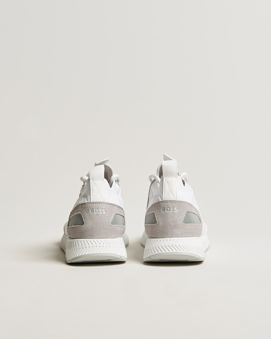 Herre | Titanium Running Sneaker White | BOSS BLACK | Titanium Running Sneaker White