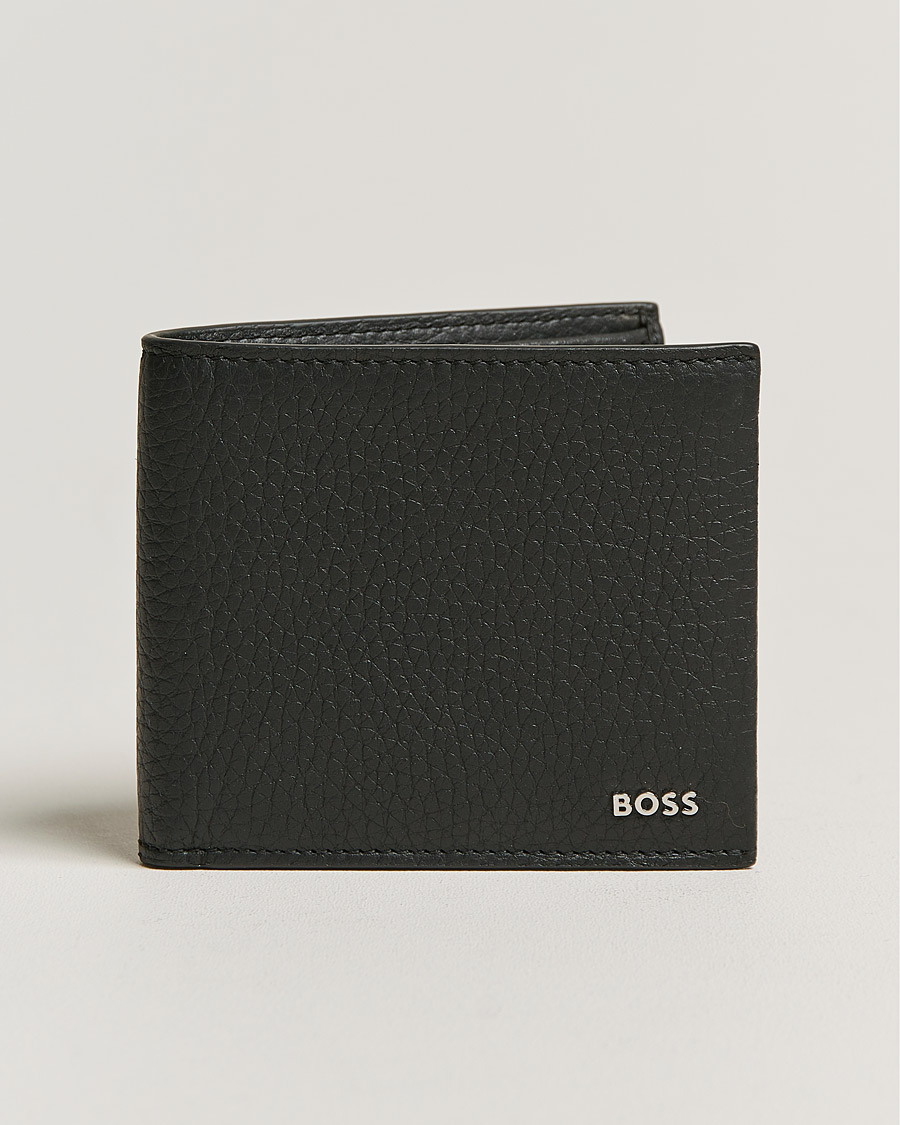 Herre | Vanlige lommebøker | BOSS BLACK | Crosstown Leather Wallet Black