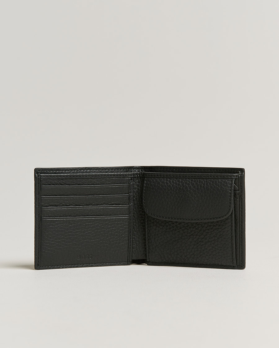 Herre | Lommebøker | BOSS BLACK | Crosstown Leather Wallet Black
