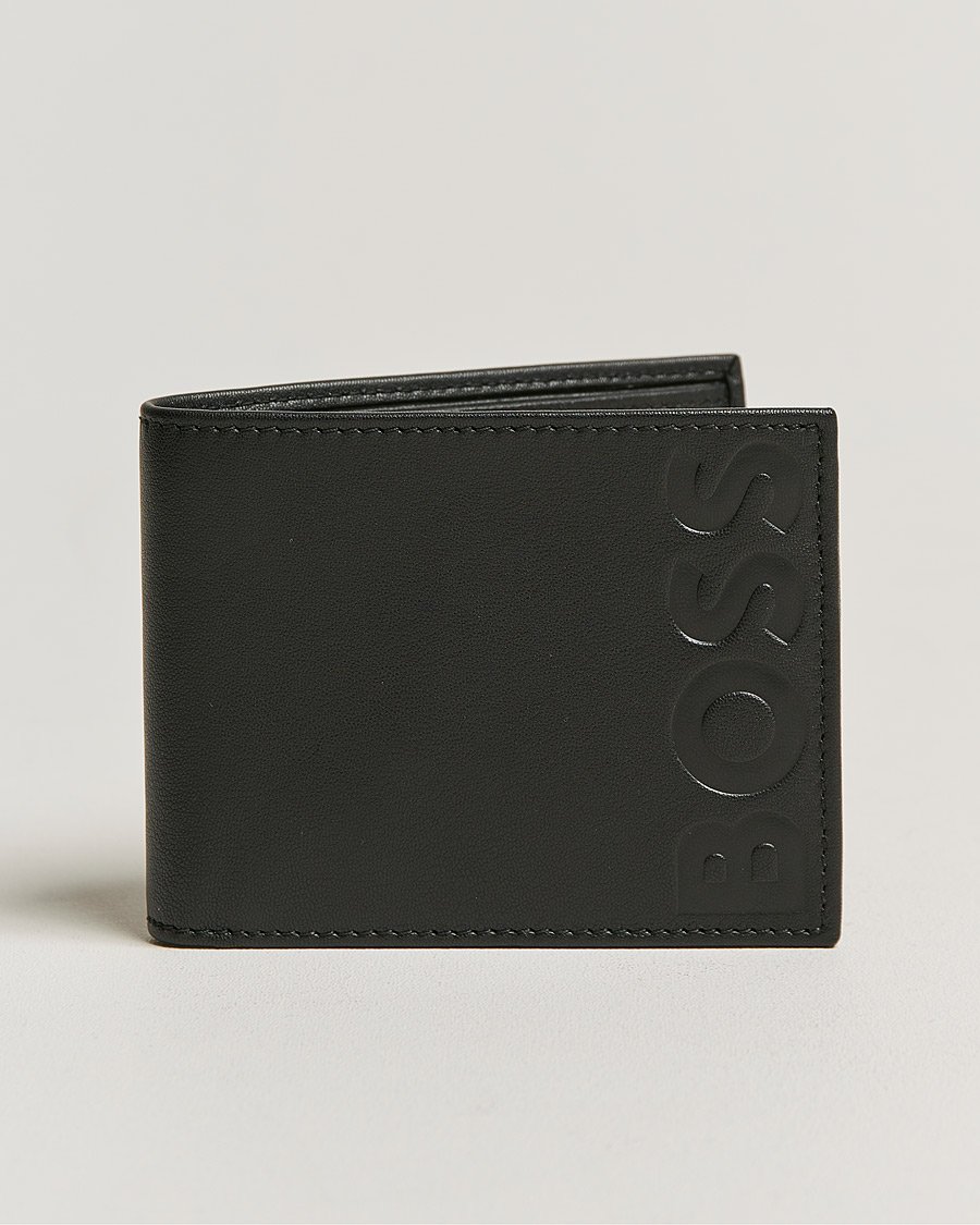 Herre | Lommebøker | BOSS BLACK | Signature Leather Wallet Black