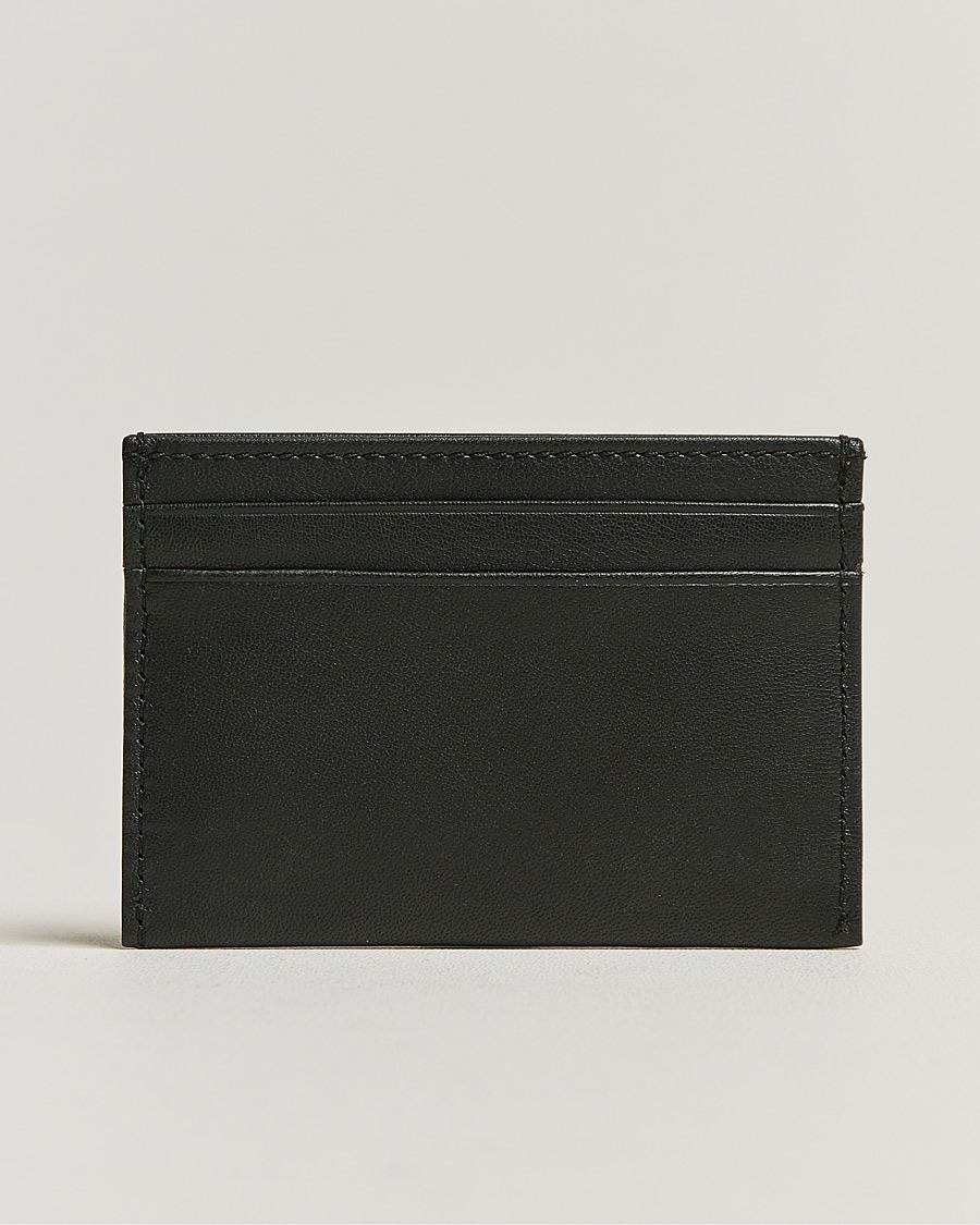 Herre | Assesoarer | BOSS BLACK | Signature Leather Card Holder Black