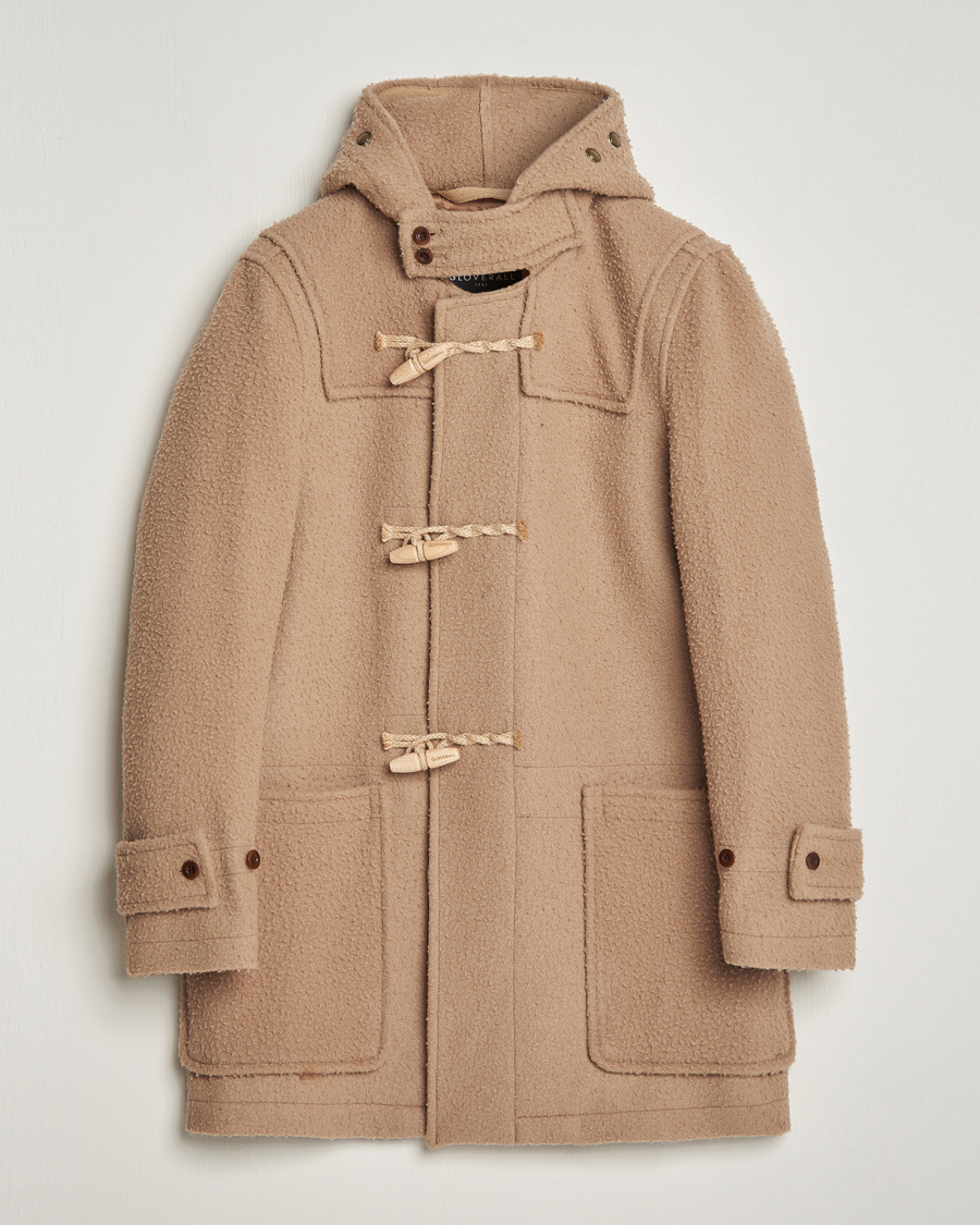 Herre | Gloverall | Gloverall | Monty Casentino Wool Duffle Coat Camel
