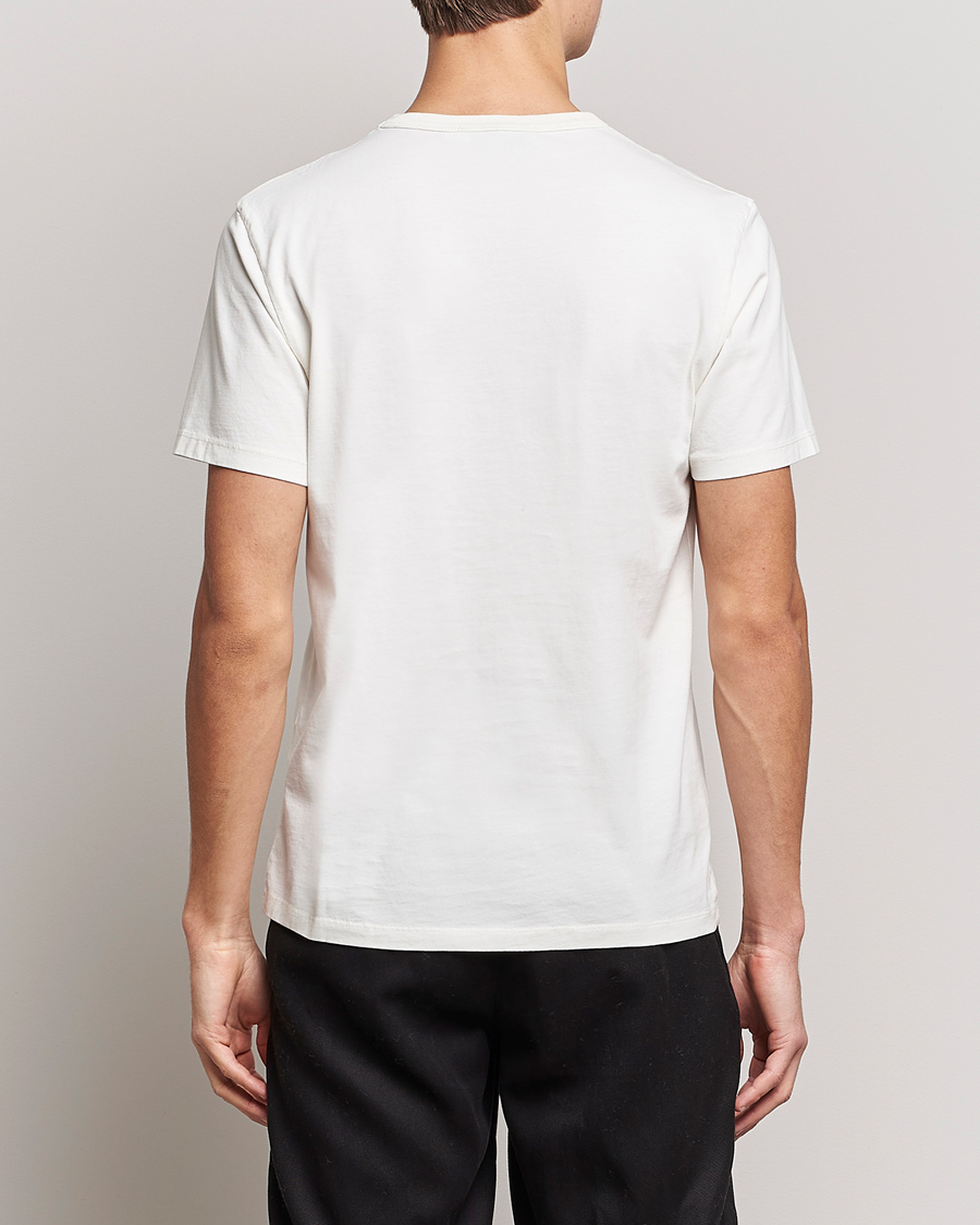 Herre | T-Shirts | Café Kitsuné | Crew T-Shirt Coconut Milk