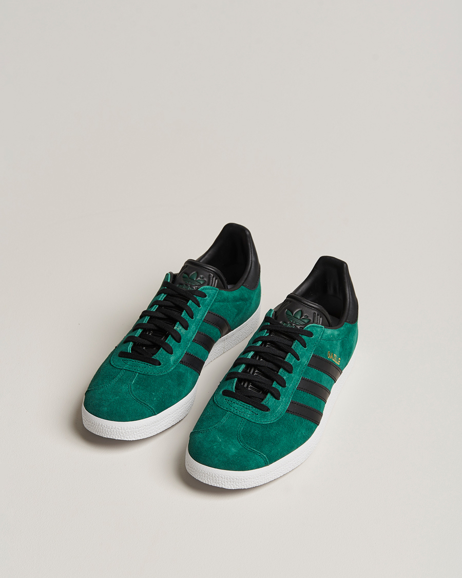 Herre | Sko i mokka | adidas Originals | Gazelle Sneaker Green Black