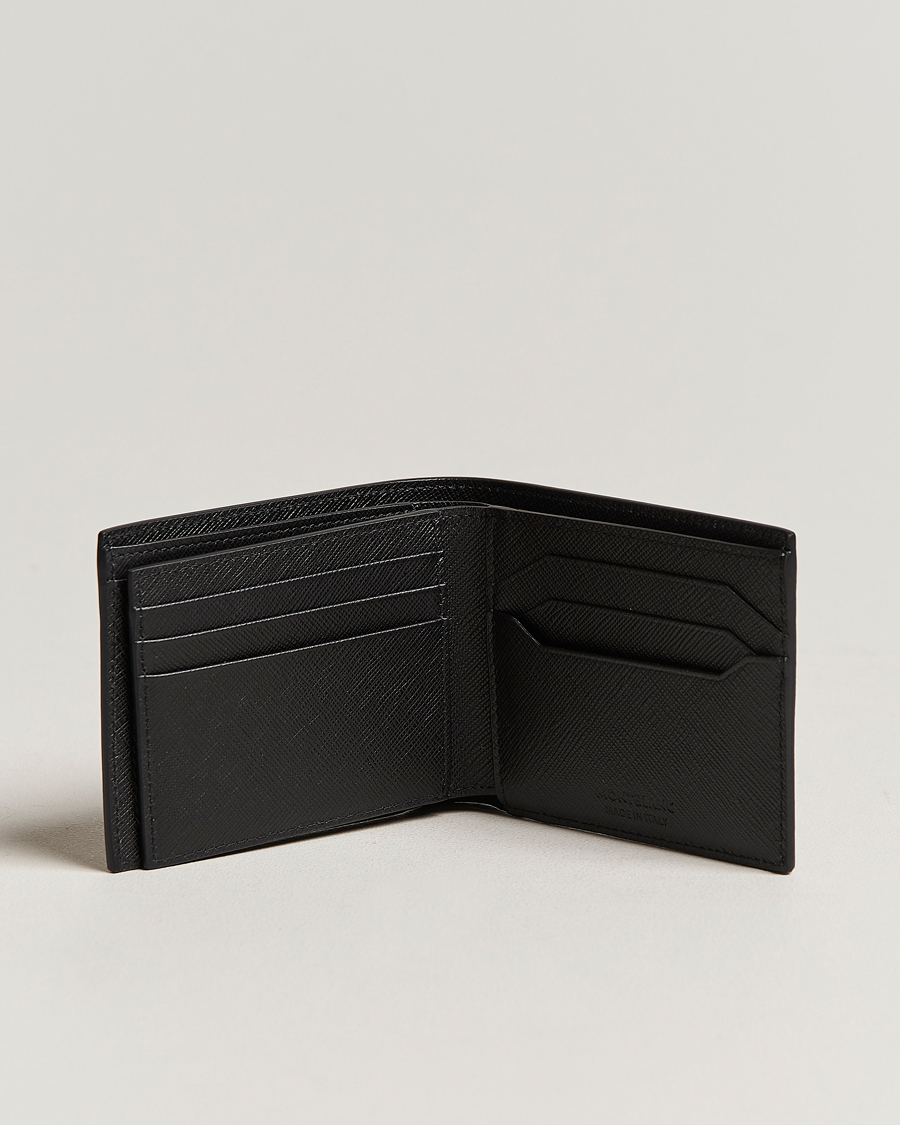 Men | Wallets | Montblanc | Sartorial Wallet 6cc with 2 View Pockets Black