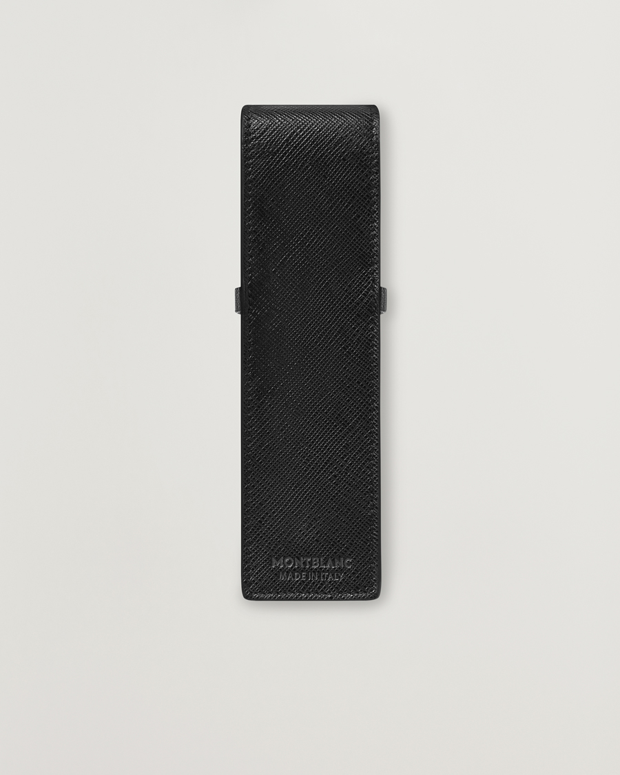 Herre | Montblanc Sartorial 2-Pen Pouch Black | Montblanc | Sartorial 2-Pen Pouch Black