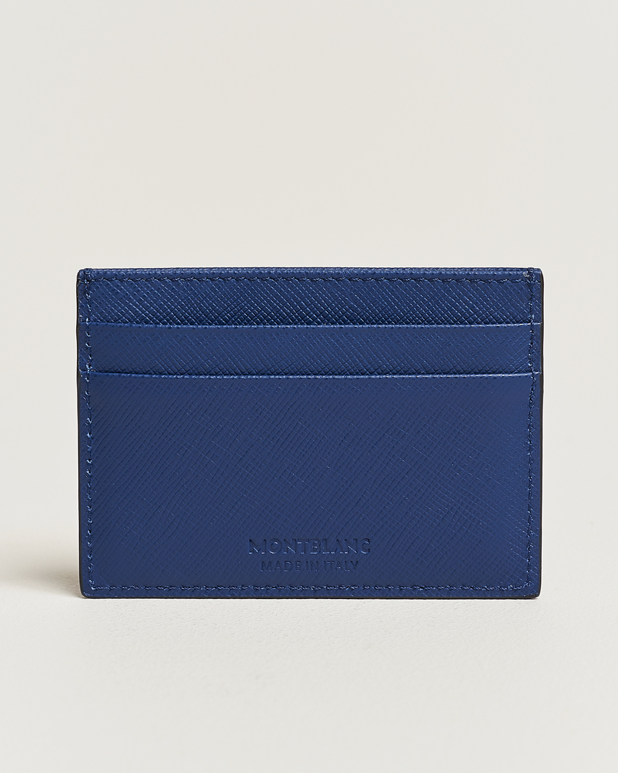 Herre |  | Montblanc | Sartorial Card Holder 5cc Blue