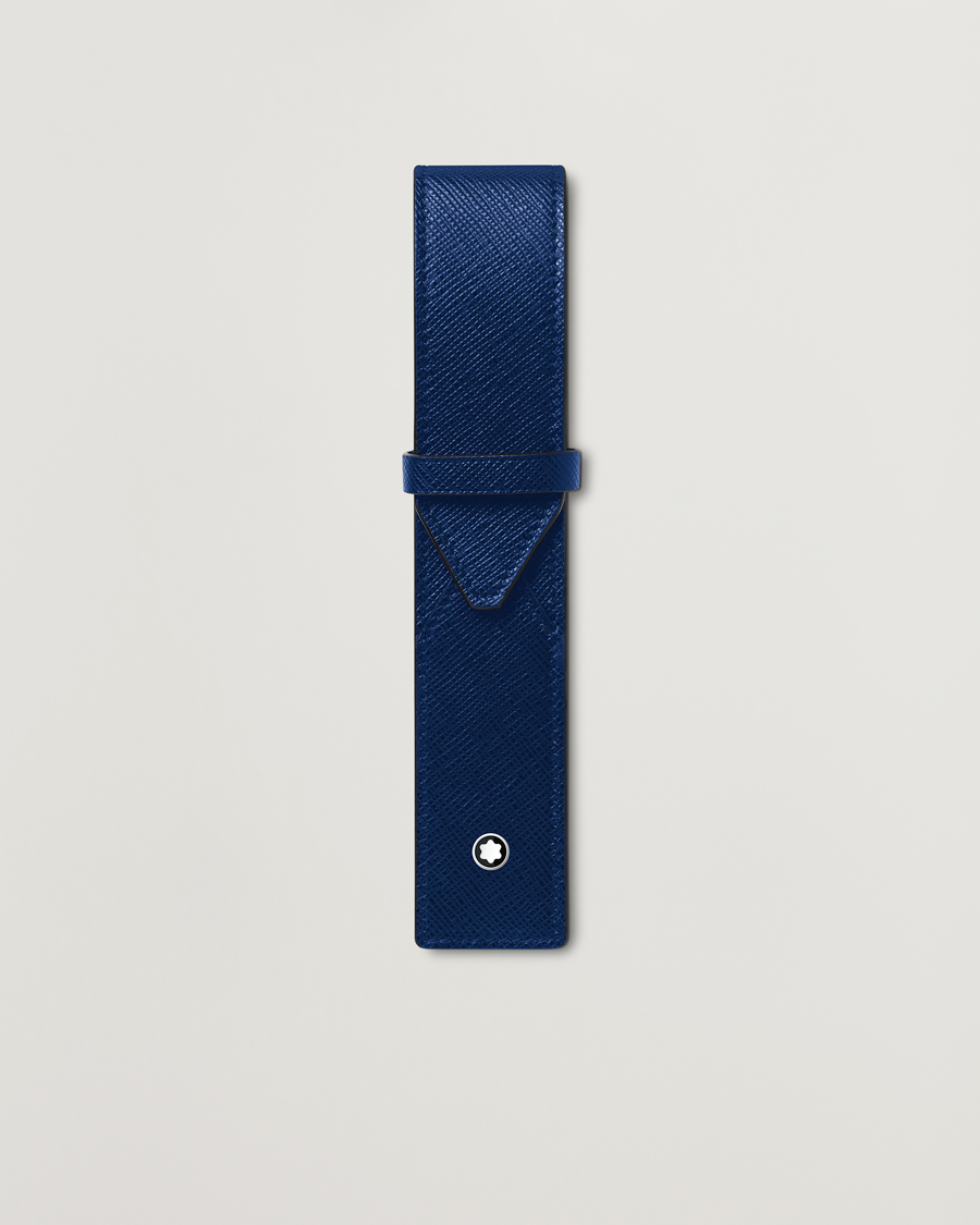 Herre | Penner | Montblanc | Sartorial 1-Pen Pouch Blue
