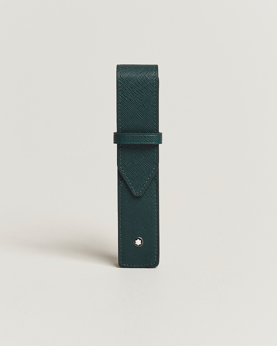Herre | Penner | Montblanc | Sartorial 1-Pen Pouch British Green