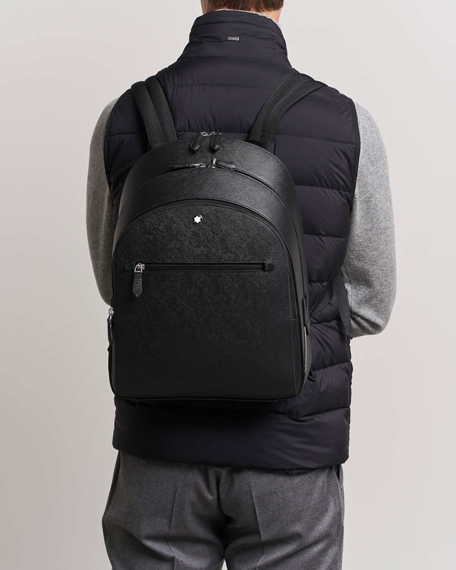 Herre | Ryggsekker | Montblanc | Sartorial Medium Backpack 3 Compartments Black
