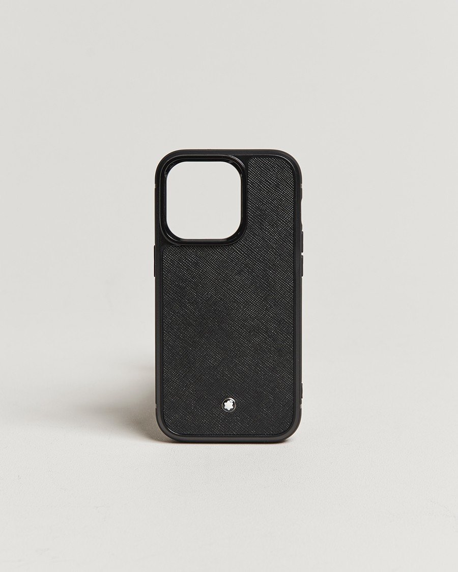 Herre | Montblanc Sartorial Hard Phone Case iPhone 14 Pro Black | Montblanc | Sartorial Hard Phone Case iPhone 14 Pro Black