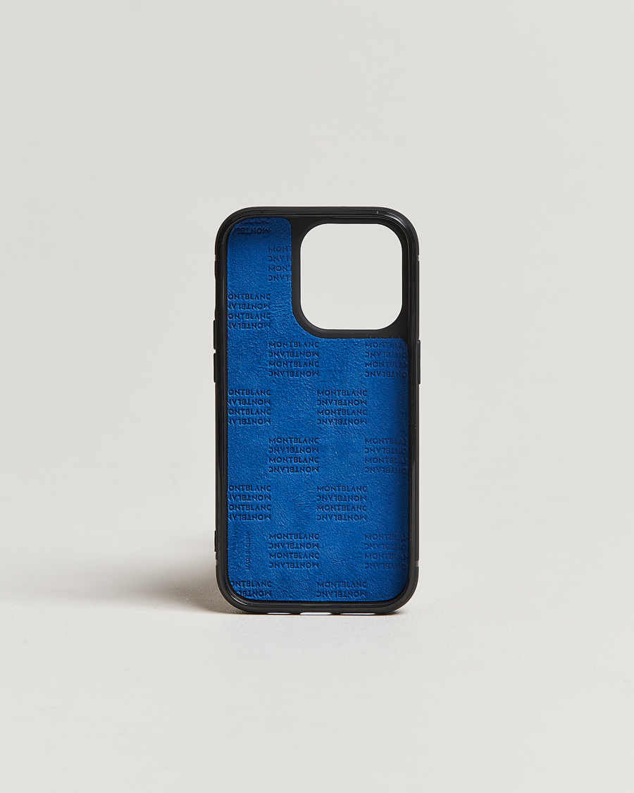 Herre | Montblanc Sartorial Hard Phone Case iPhone 14 Pro Black | Montblanc | Sartorial Hard Phone Case iPhone 14 Pro Black