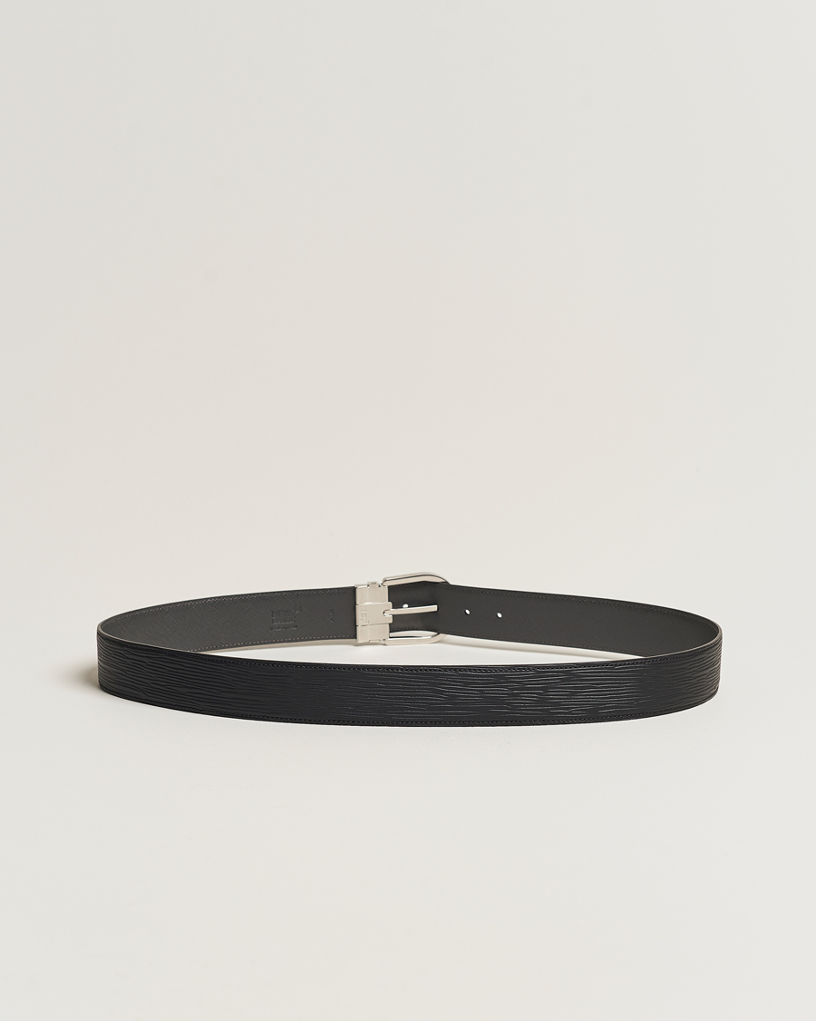 Herre | Umønstrede belter | Montblanc | 40mm Horseshoe Buckle Belt Black