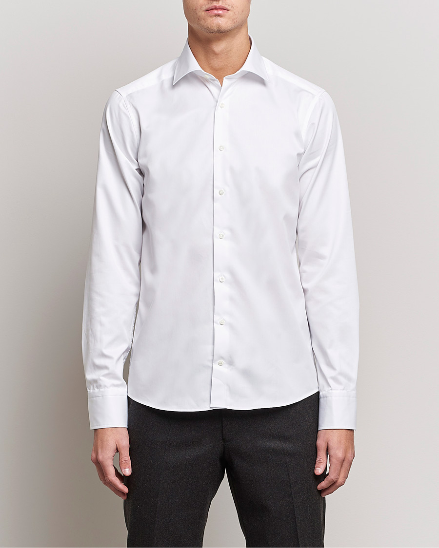 Herre |  | Stenströms | Superslim Plain Shirt White