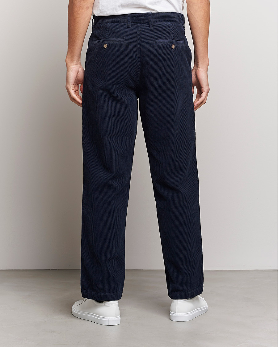 Herre | Bukser | A Day's March | Redwood Cord Trousers Navy