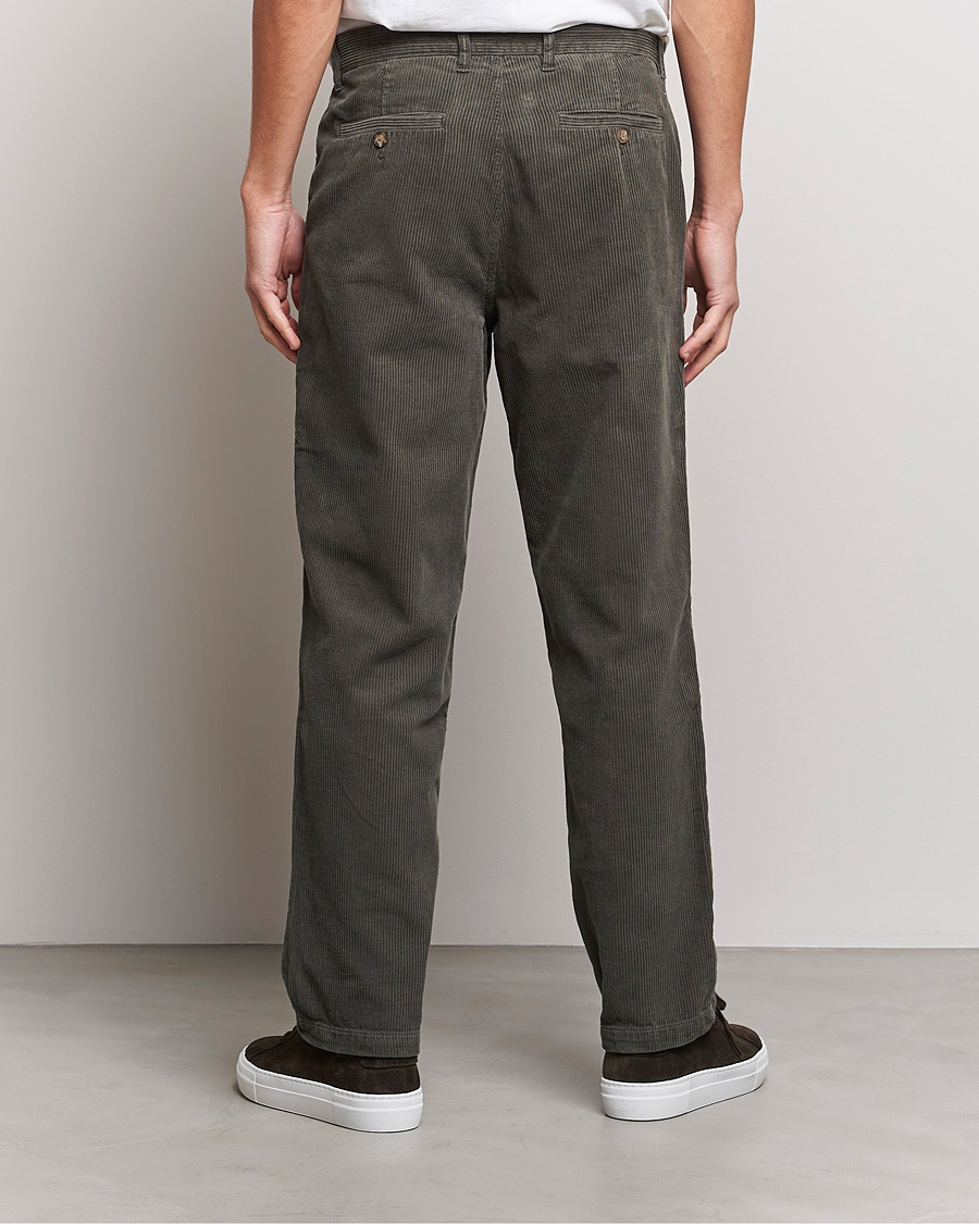 Herre | Bukser | A Day's March | Redwood Cord Trousers Olive