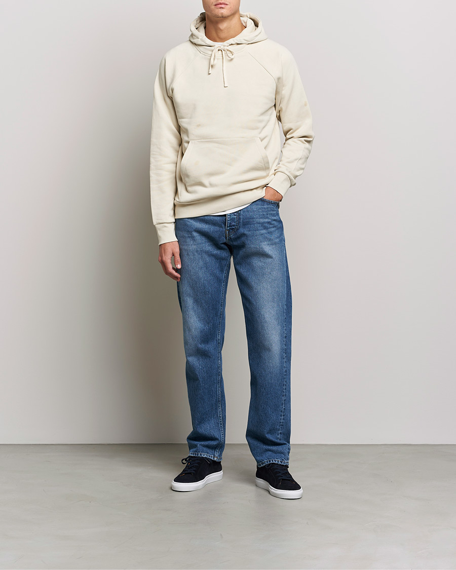 Herre | Gensere | A Day's March | Lafayette Organic Cotton Hoodie Sand