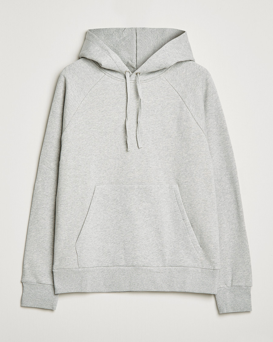 Herre | Gensere | A Day's March | Lafayette Organic Cotton Hoodie Grey Melange