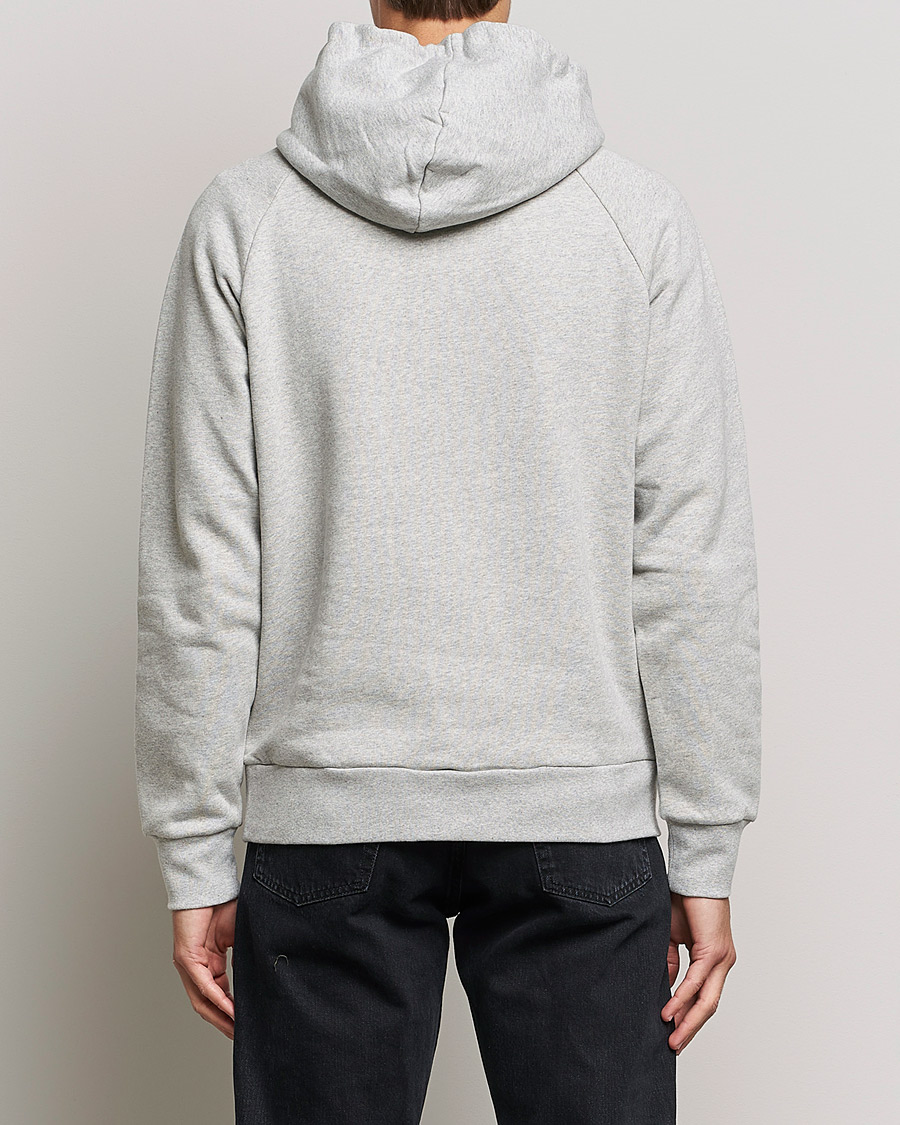 Herre | Gensere | A Day's March | Lafayette Organic Cotton Hoodie Grey Melange