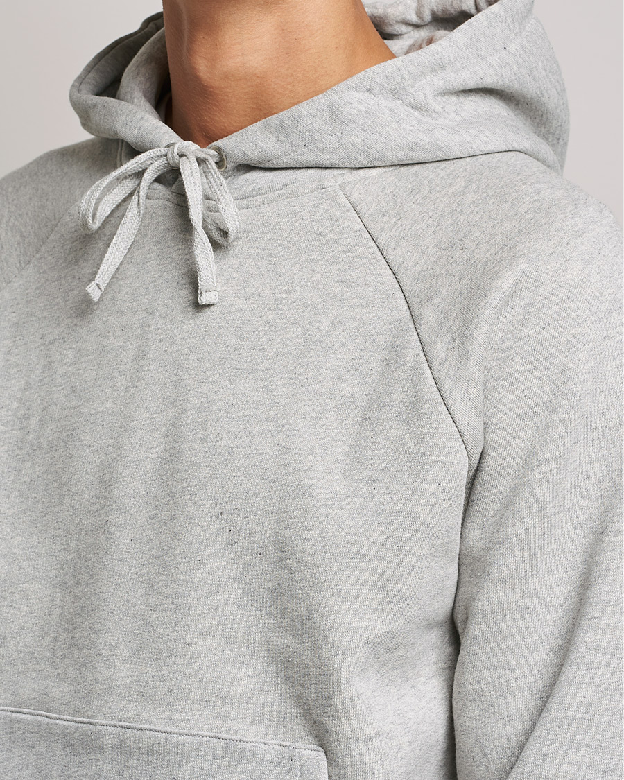 Herre | Gensere | A Day's March | Lafayette Organic Cotton Hoodie Grey Melange