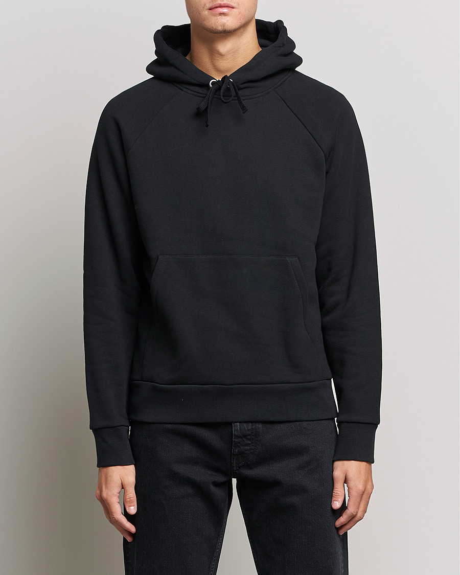 Herre |  | A Day's March | Lafayette Organic Cotton Hoodie Black