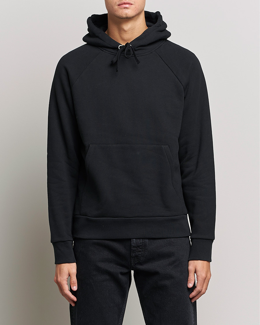 Herre | Gensere | A Day's March | Lafayette Organic Cotton Hoodie Black