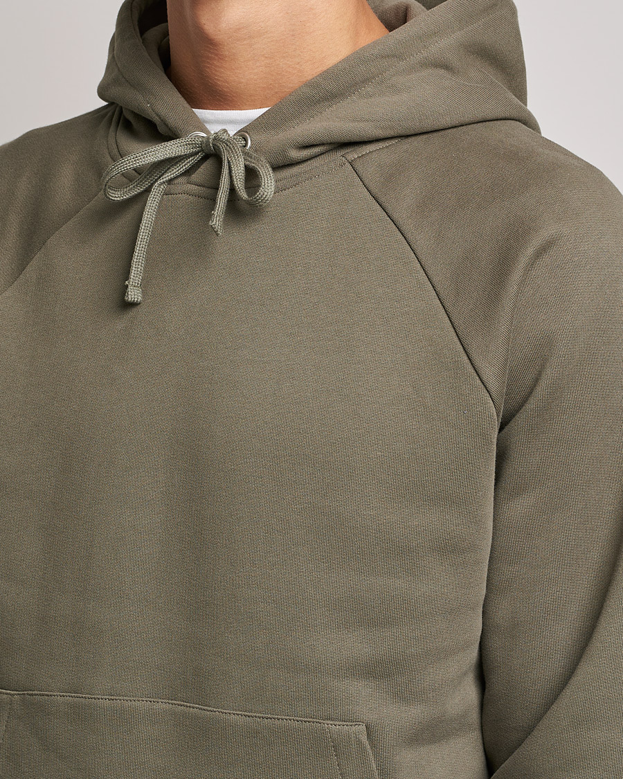 Herre | Gensere | A Day's March | Lafayette Organic Cotton Hoodie Army