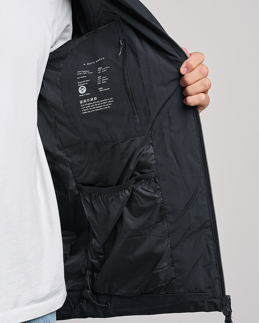 Herre | Jakker | A Day's March | Yangra Puffer Jacket Black