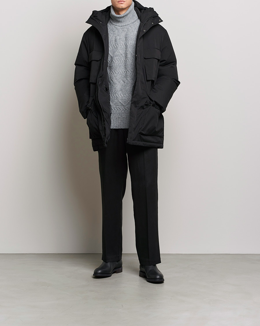 Herre | Jakker | A Day's March | Caraz Puffer Parka Black