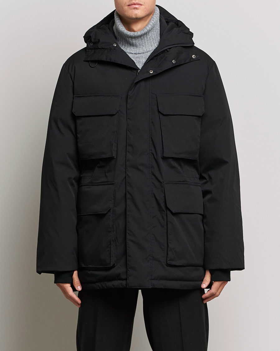 Herre | Jakker | A Day's March | Caraz Puffer Parka Black