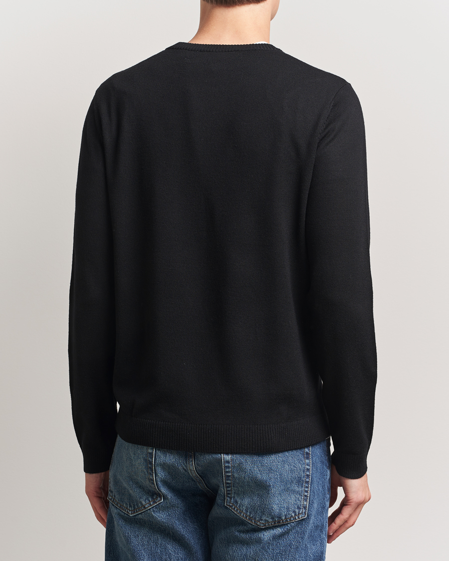 Herre | Gensere | A Day's March | Alagón Merino Crew Black