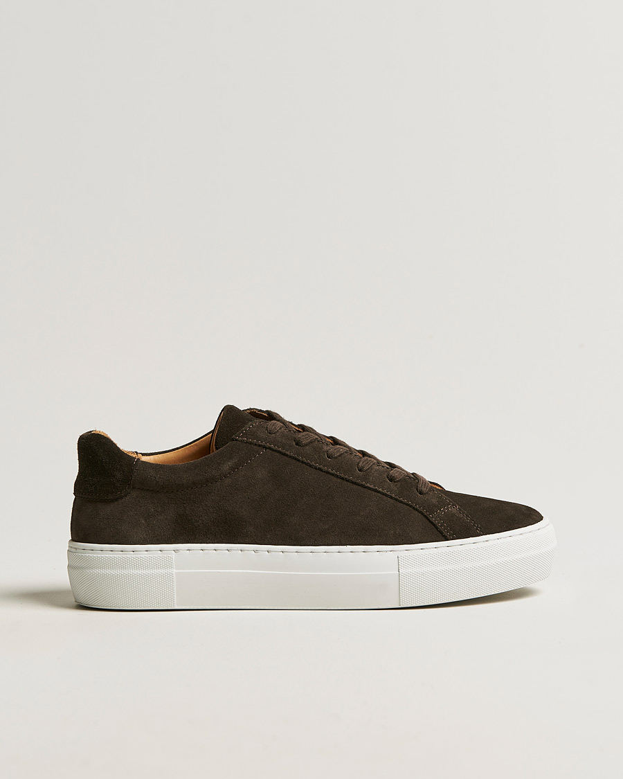 Herre | A Day's March Marching Sneaker Platform Suede Chocolate | A Day's March | Marching Sneaker Platform Suede Chocolate