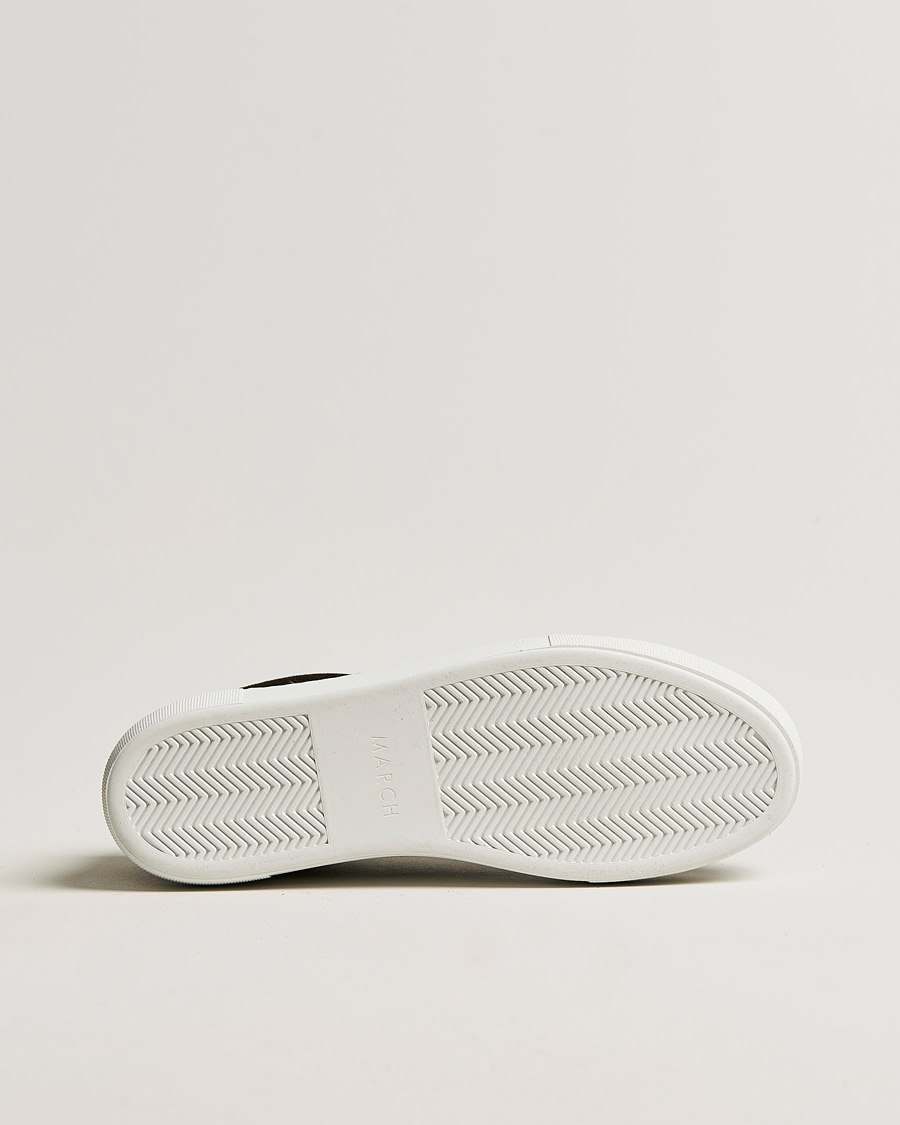 Herre | A Day's March Marching Sneaker Platform Suede Chocolate | A Day's March | Marching Sneaker Platform Suede Chocolate