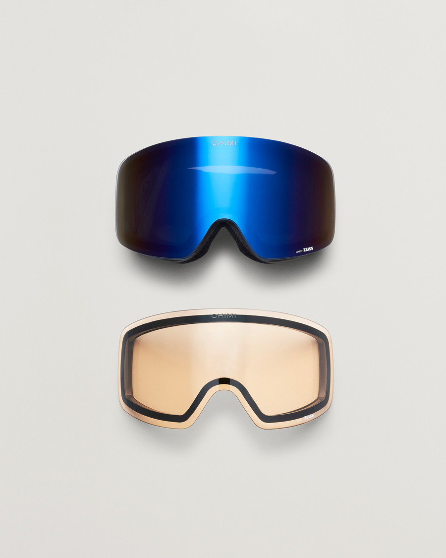Herre | Skibriller | CHIMI | Goggle 01.3 Dark Blue