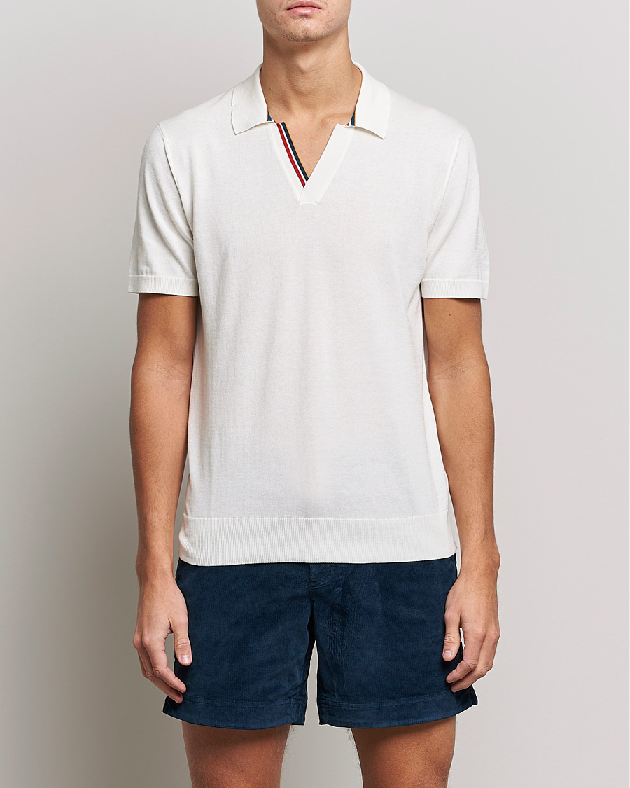 Herre | | Orlebar Brown | Horton OB Tipping Organic Cotton Polo Cloud