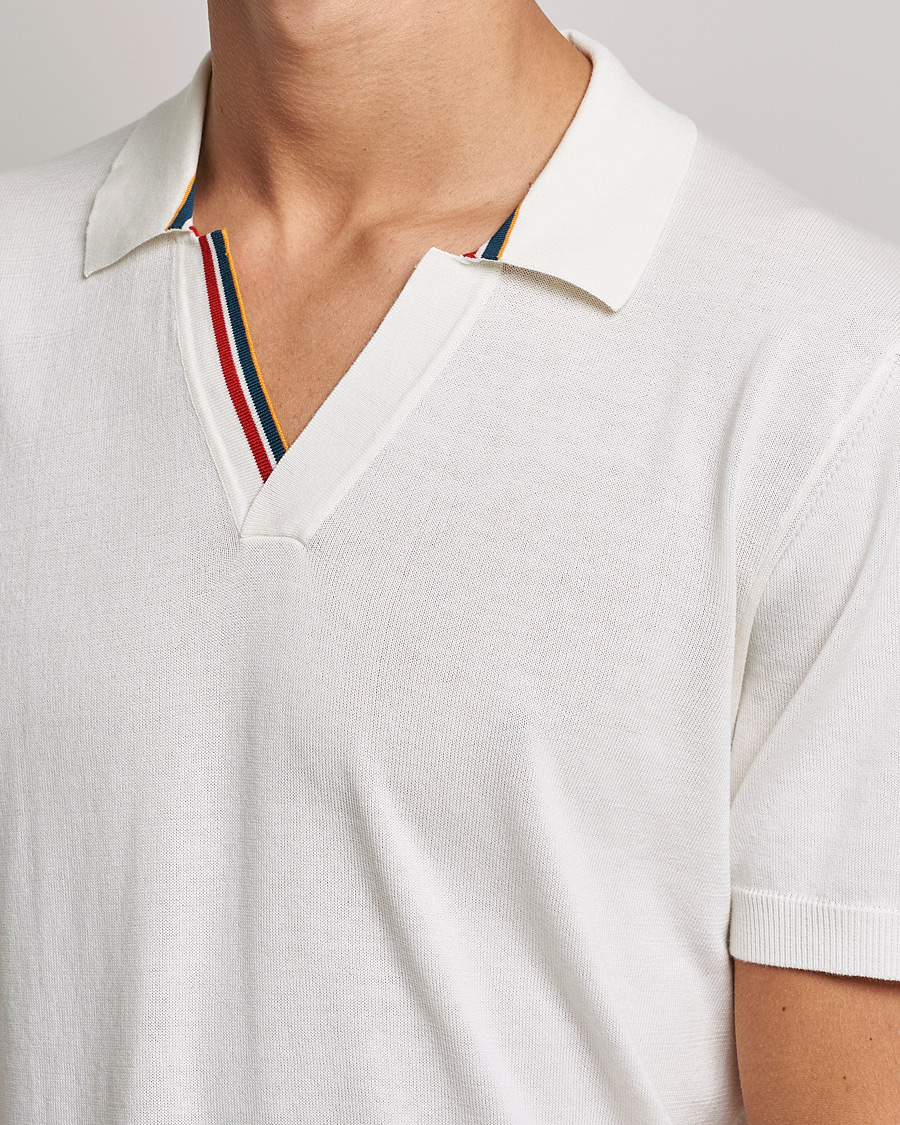 Herre | Pikéer | Orlebar Brown | Horton OB Tipping Organic Cotton Polo Cloud