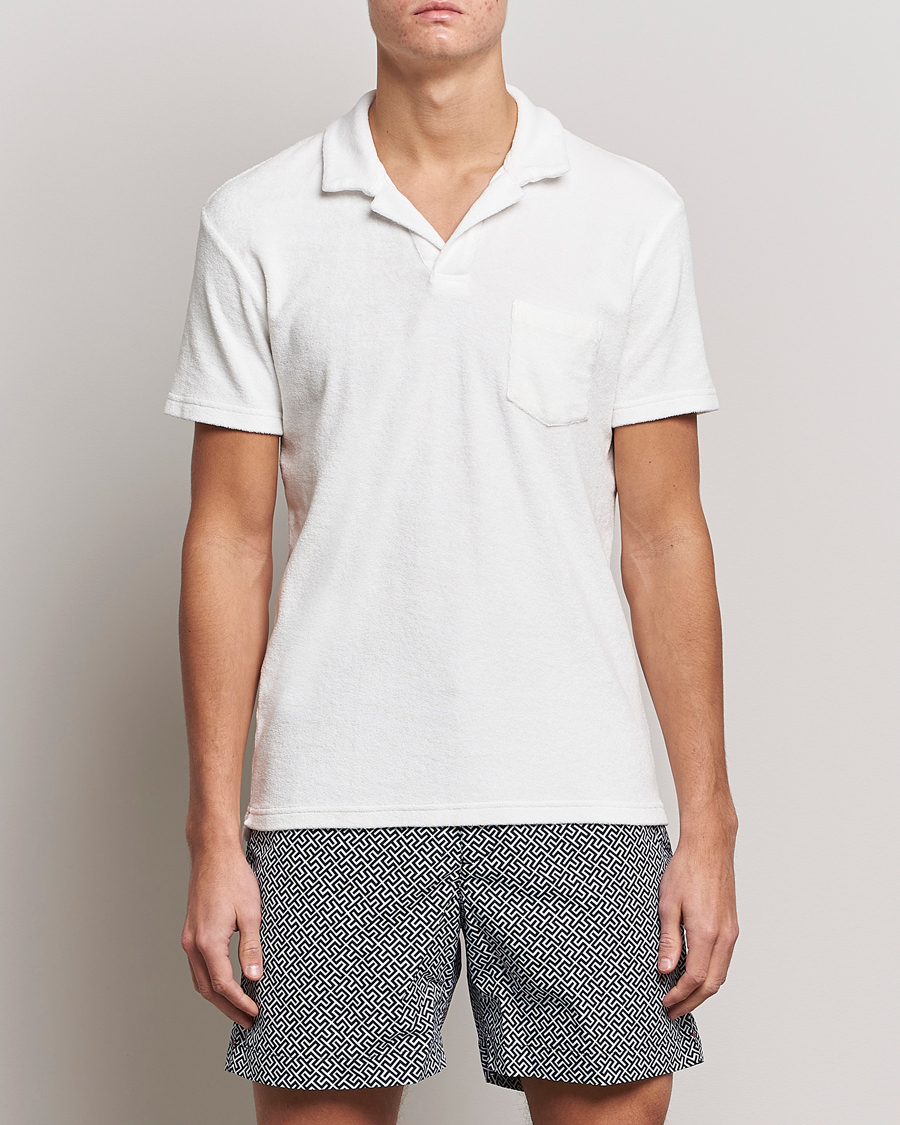 Herre | Pikéer | Orlebar Brown | Terry Polo Sea Mist