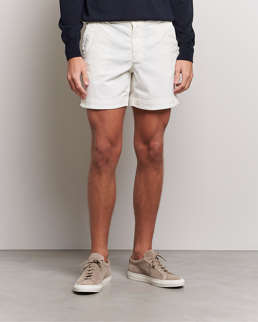 Herre | Shorts | Orlebar Brown | Bulldog Corduroy Drawcord Shorts Sea Mist