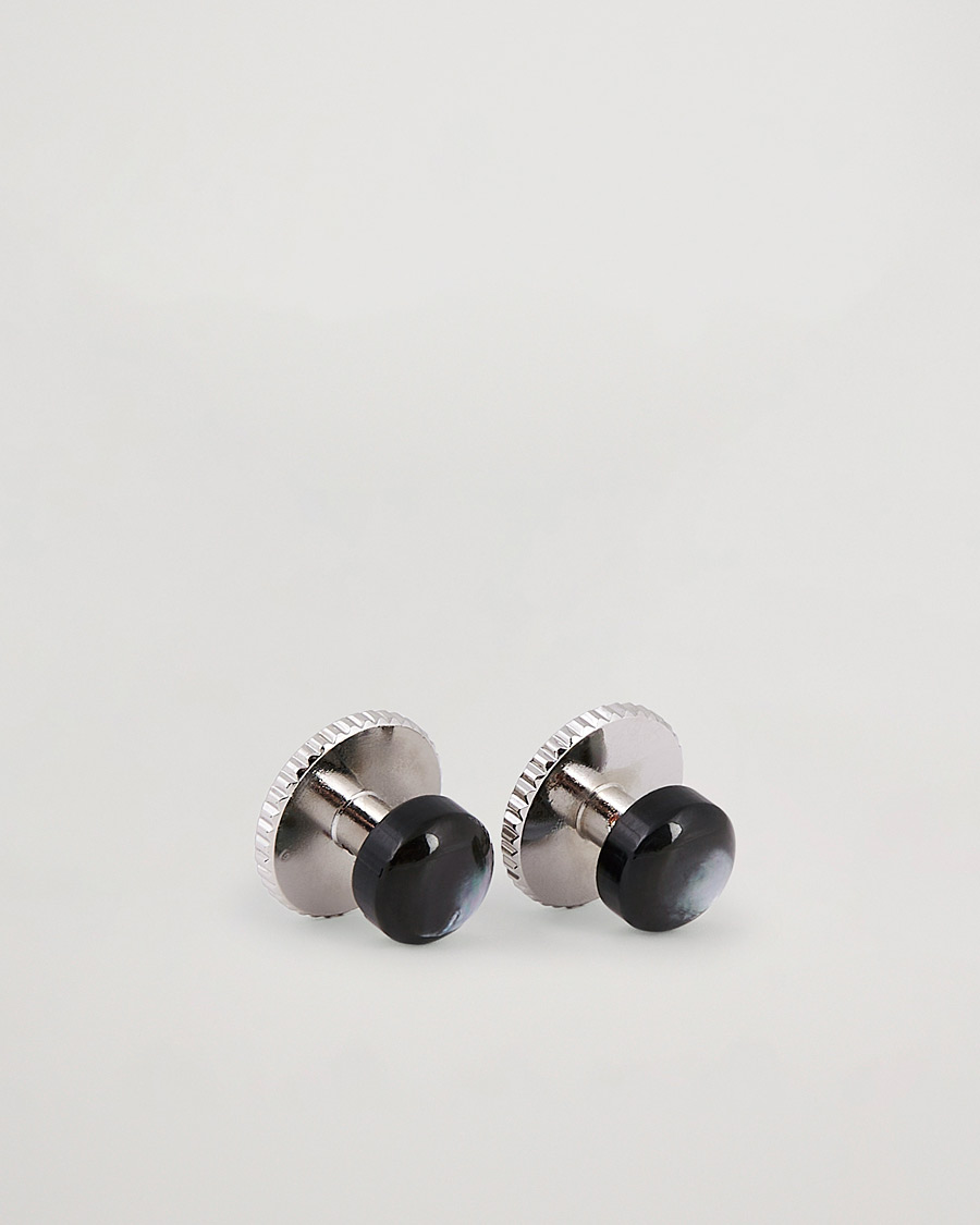 Herre | | Stenströms | Shirt Studs Black