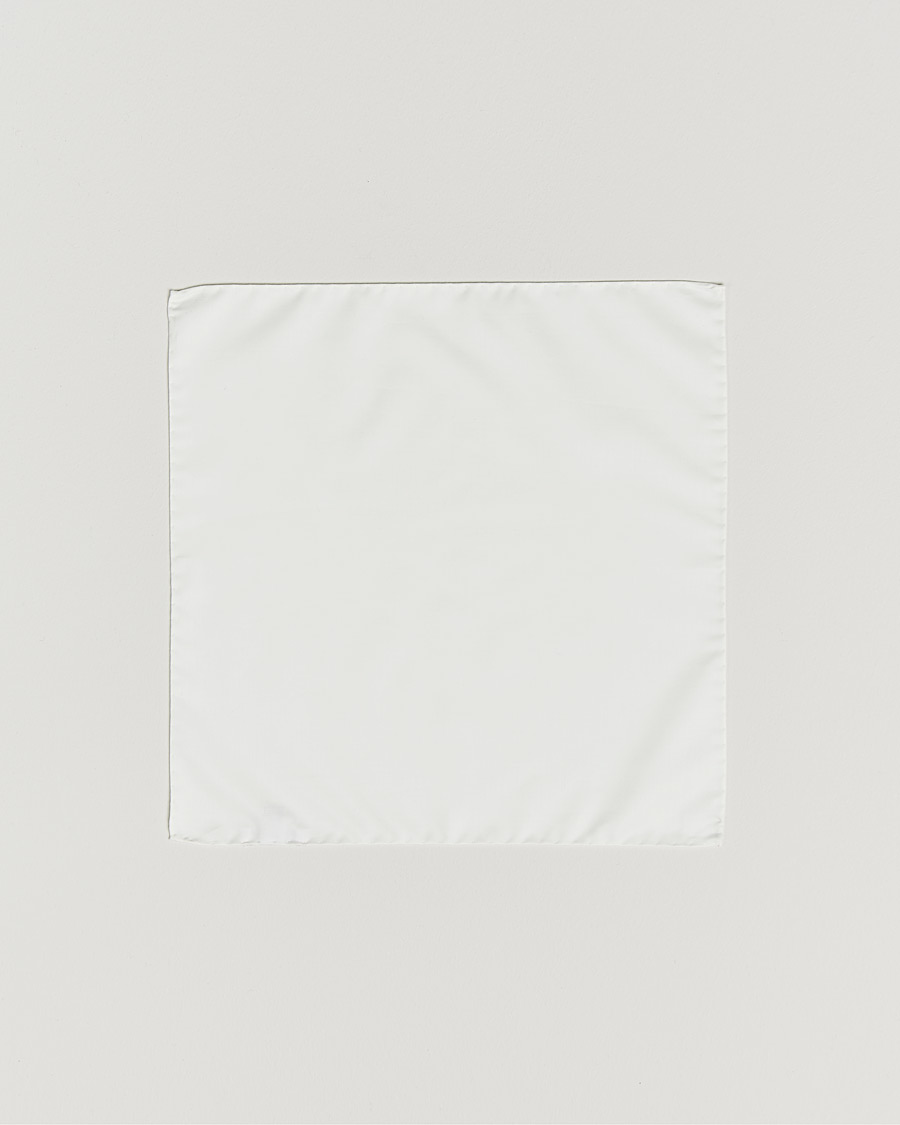 Herre | Lommetørklær | Stenströms | Handkerchief Cotton White