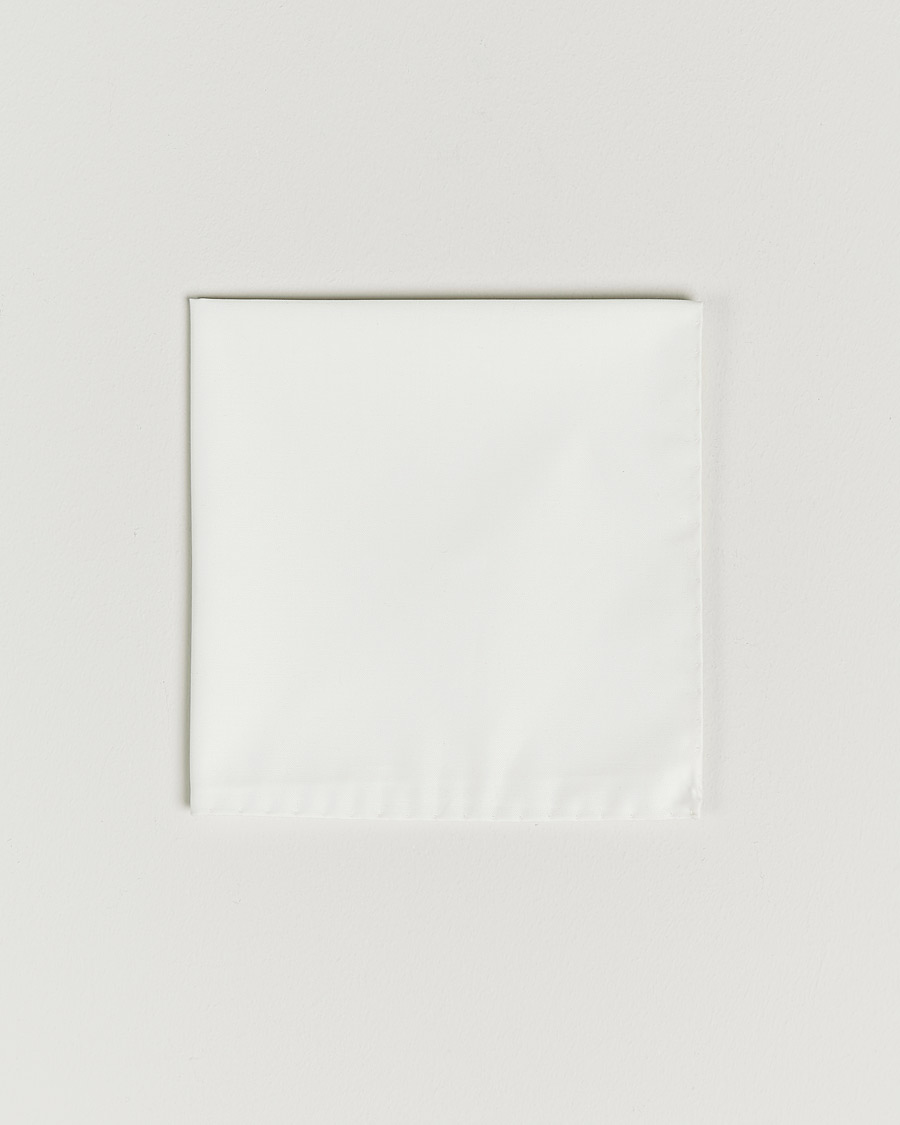 Herre | Lommetørklær | Stenströms | Handkerchief Cotton White