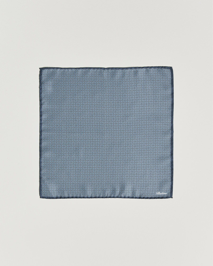Herre | Lommetørklær | Stenströms | Silk Handkerchief Grey